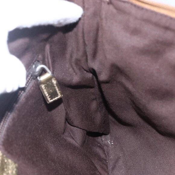 GUCCI GG Canvas Shoulder Bag Beige Gold 145857 Auth ep11216 - Picture 11 of 16